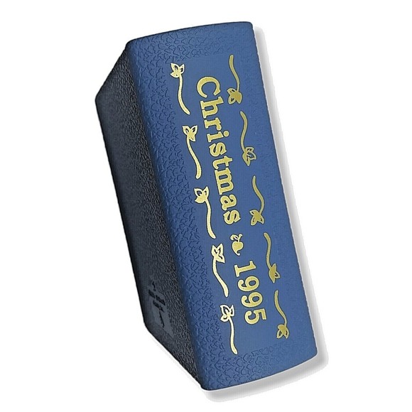 {Vintage} Hallmark Christmas Ornament Jack & Jill Book 1995 Mother Goose Blue - Picture 4 of 8